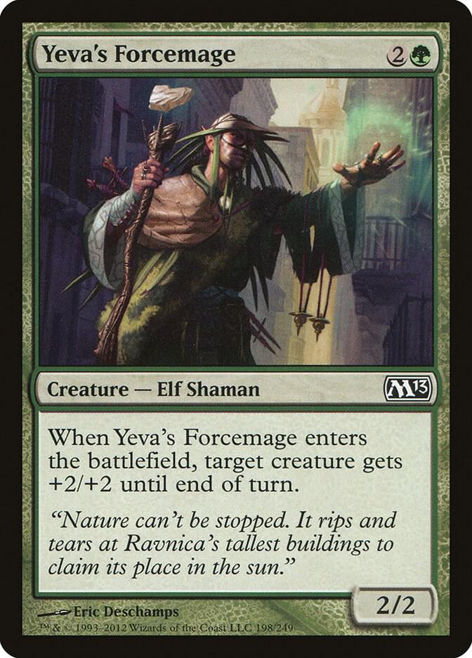 Yeva's Forcemage [Magic 2013 (M13)] 198