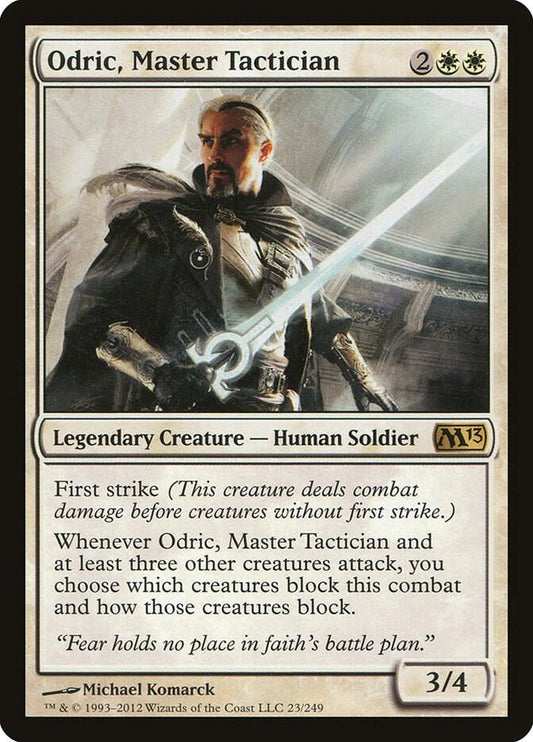 Odric, Master Tactician [Magic 2013 (M13)] 23