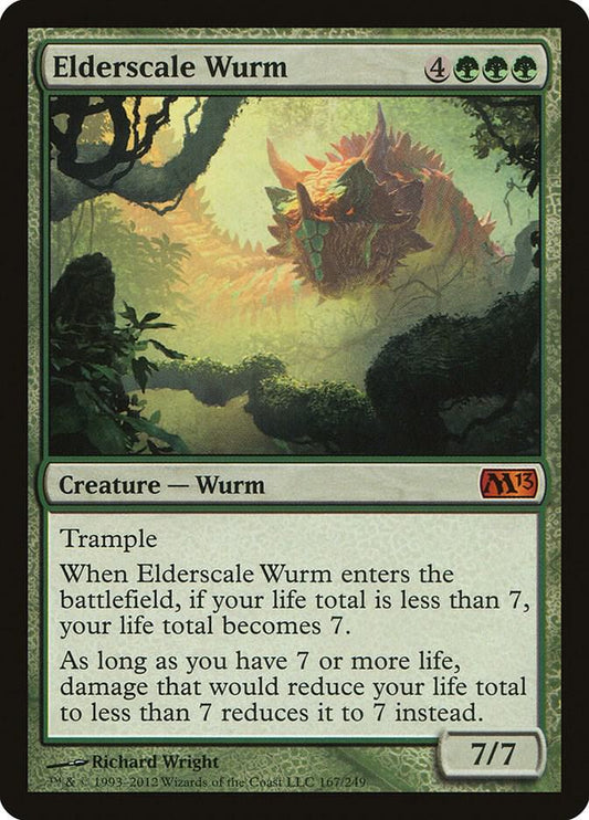 Elderscale Wurm [Magic 2013 (M13)] 167