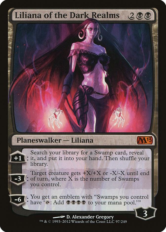 Liliana of the Dark Realms [Magic 2013 (M13)] 97