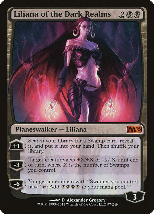 Liliana of the Dark Realms [Magic 2013 (M13)] 97