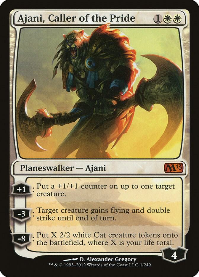Ajani, Caller of the Pride [Magic 2013 (M13)] 1