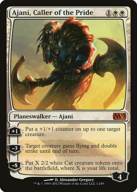 Ajani, Caller of the Pride [Magic 2013 (M13)] 1