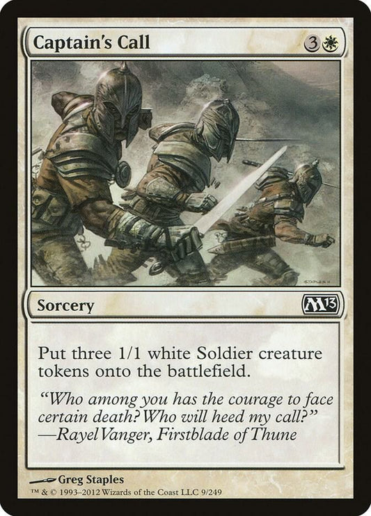 Captain's Call [Magic 2013 (M13)] 9