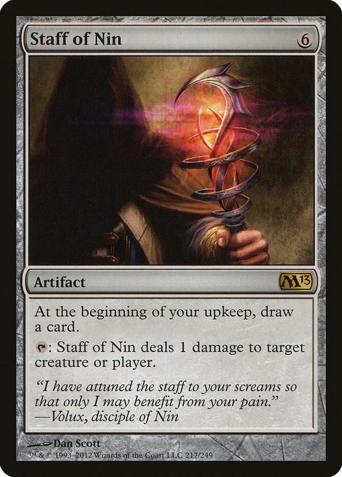 Staff of Nin [Magic 2013 (M13)] 217