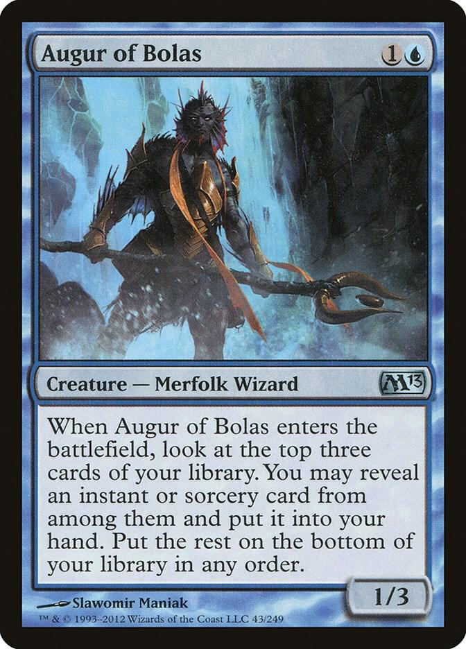 Augur of Bolas [Magic 2013 (M13)] 43
