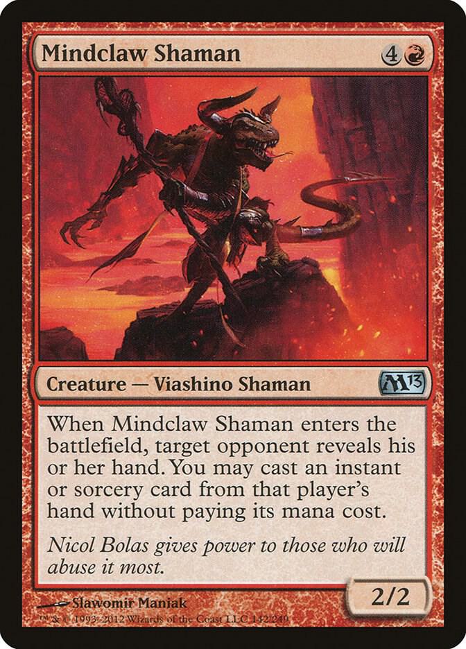 Mindclaw Shaman [Magic 2013 (M13)] 142