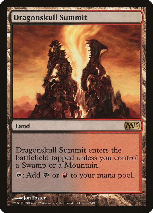 Dragonskull Summit [Magic 2013 (M13)] 222