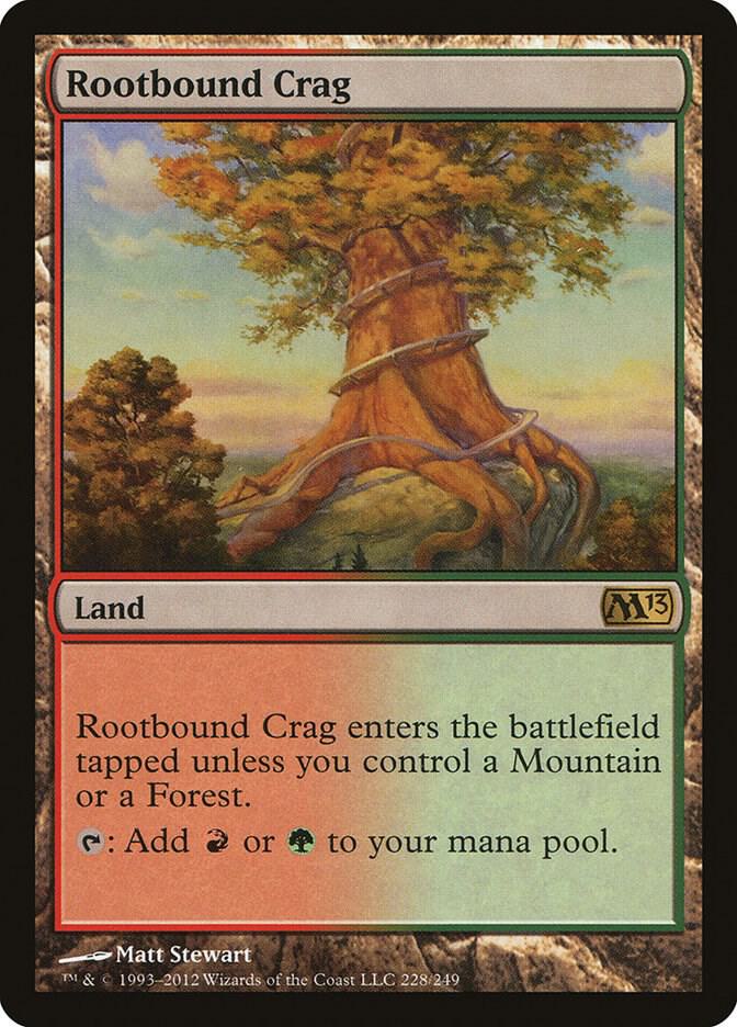 Rootbound Crag [Magic 2013 (M13)] 228