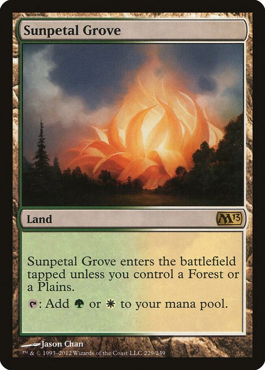 Sunpetal Grove [Magic 2013 (M13)] 229