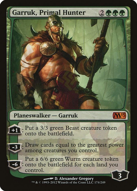 Garruk, Primal Hunter [Magic 2013 (M13)] 174