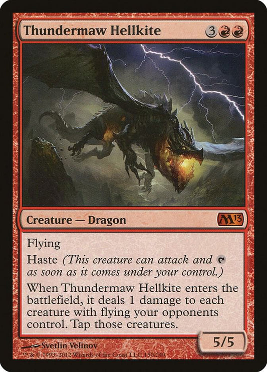 Thundermaw Hellkite [Magic 2013 (M13)] 150