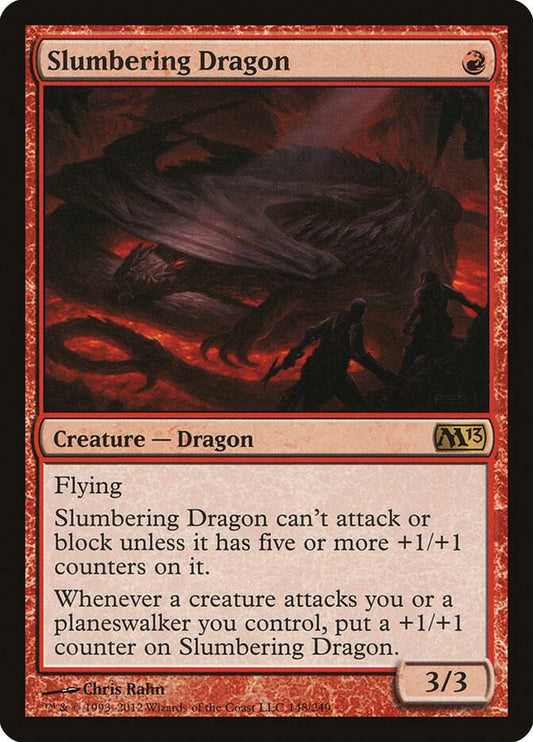 Slumbering Dragon [Magic 2013 (M13)] 148