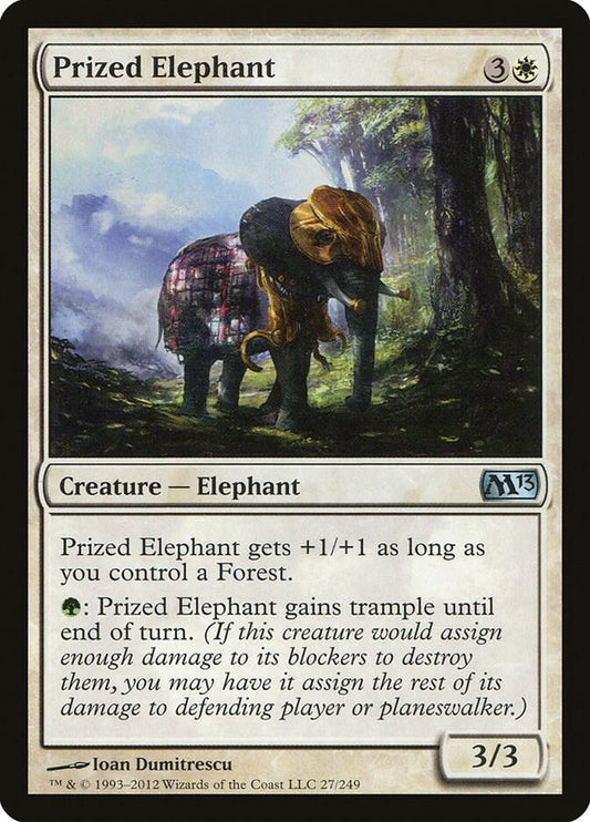Prized Elephant [Magic 2013 (M13)] 27