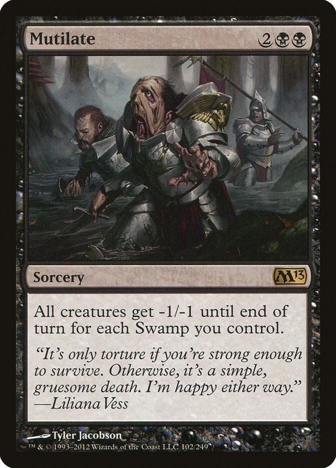 Mutilate [Magic 2013 (M13)] 102