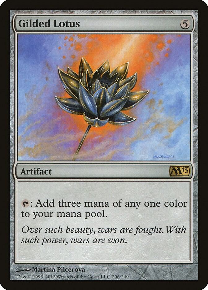 Gilded Lotus [Magic 2013 (M13)] 206