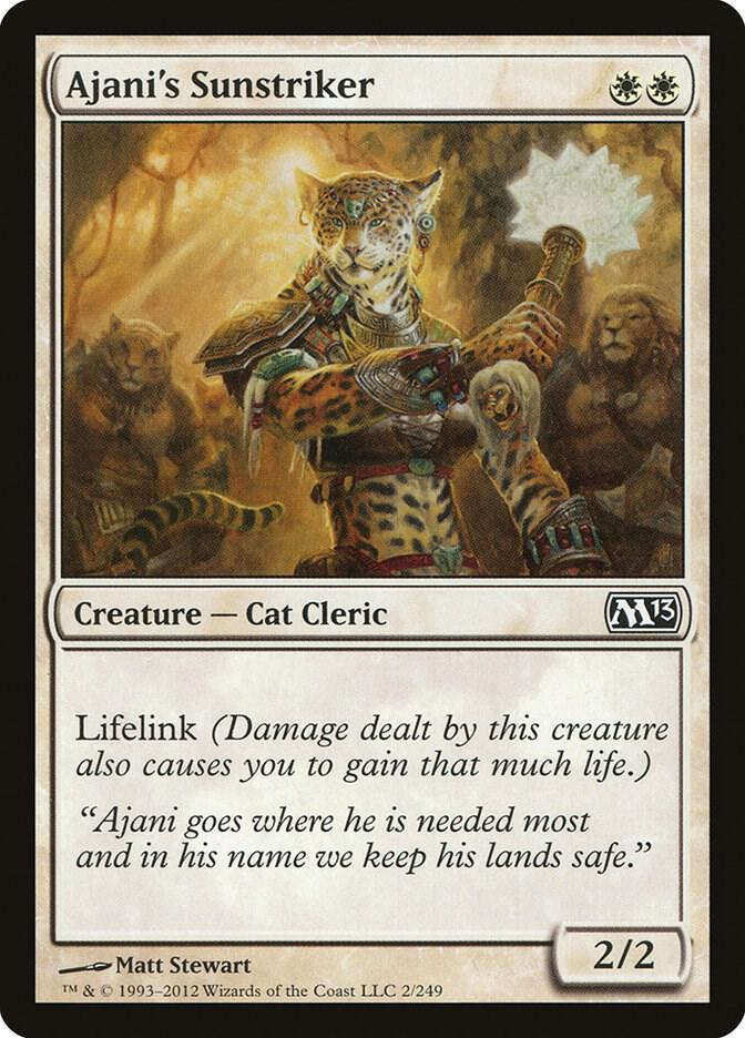Ajani's Sunstriker [Magic 2013 (M13)] 2