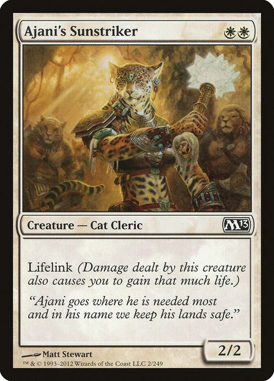 Ajani's Sunstriker [Magic 2013 (M13)] 2