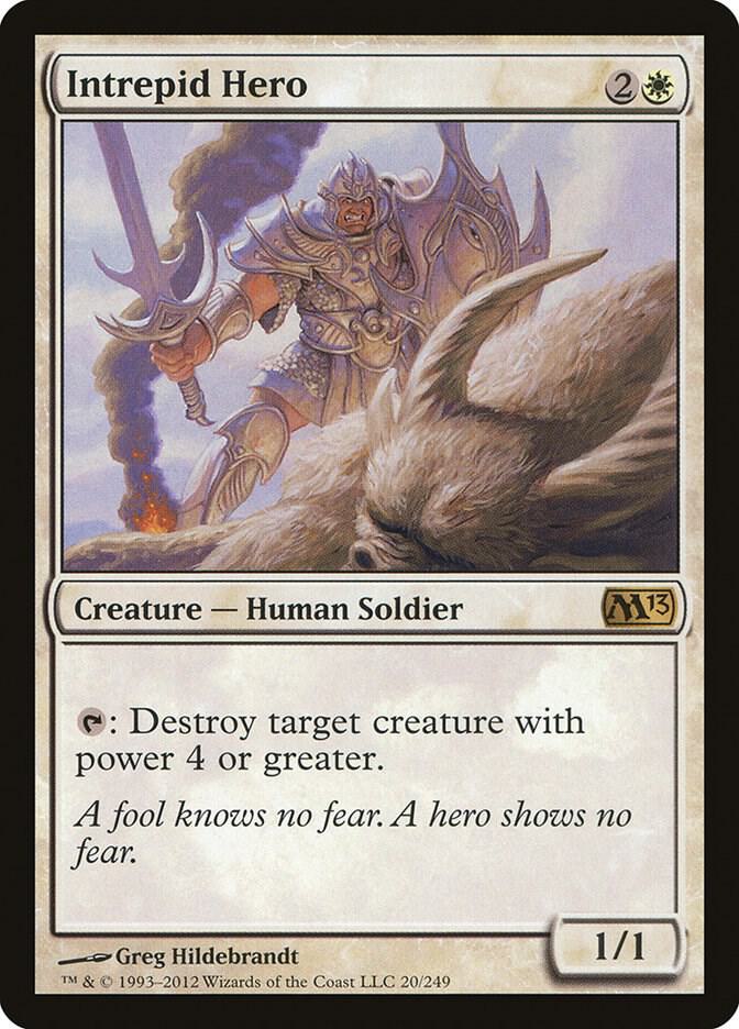 Intrepid Hero [Magic 2013 (M13)] 20