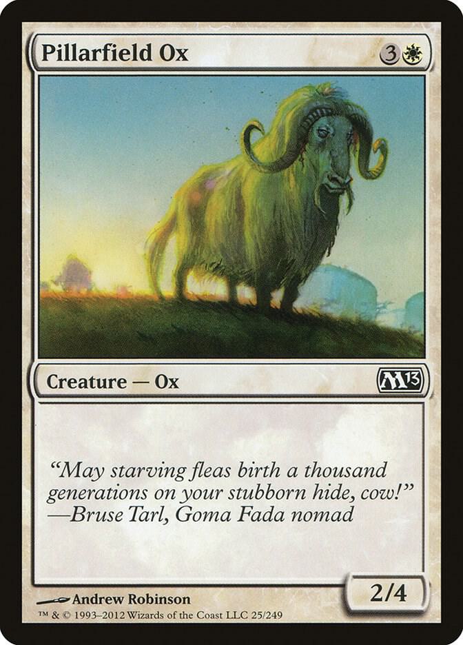 Pillarfield Ox [Magic 2013 (M13)] 25