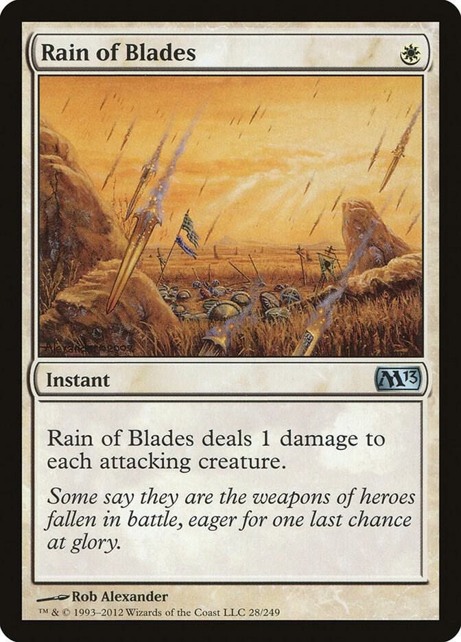 Rain of Blades [Magic 2013 (M13)] 28