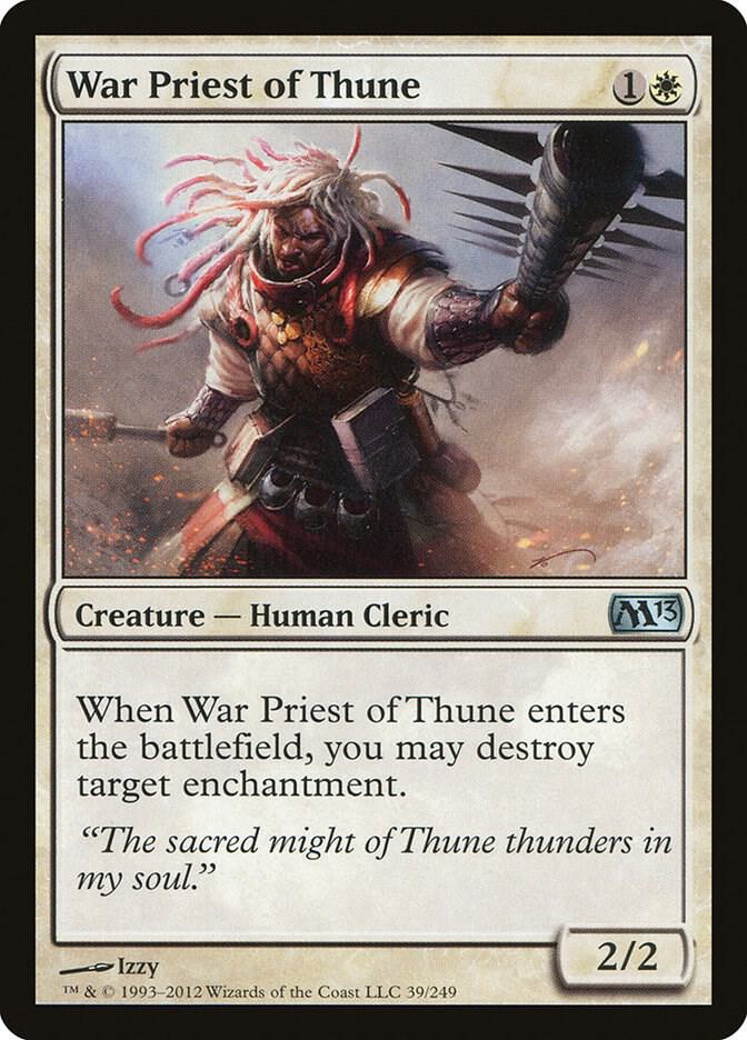 War Priest of Thune [Magic 2013 (M13)] 39