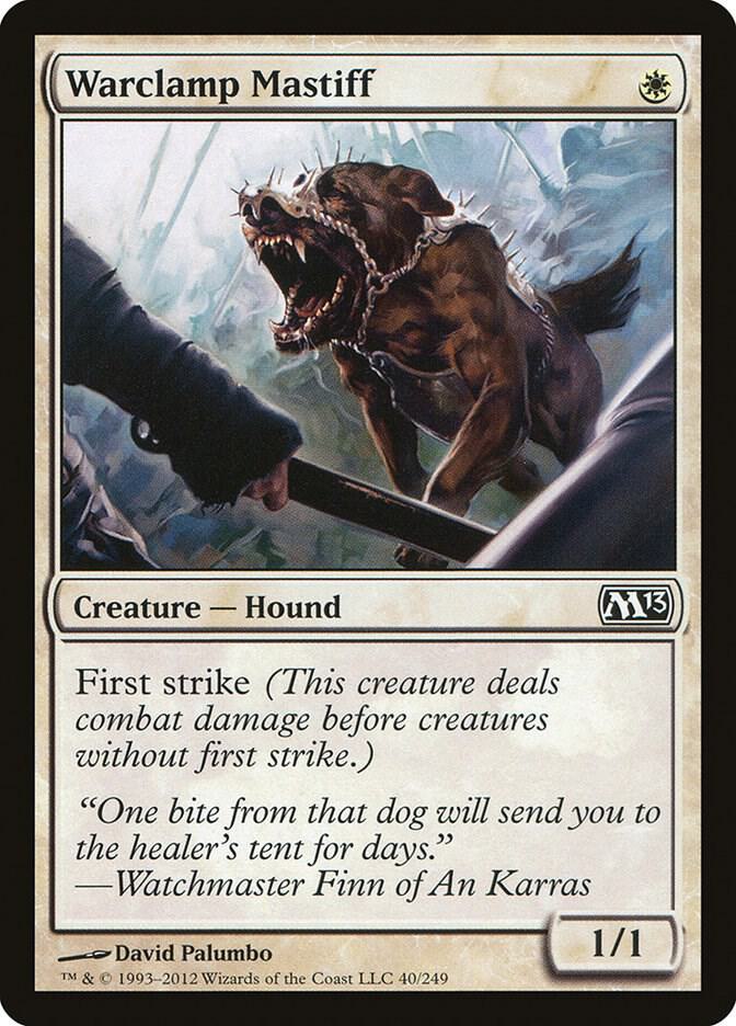 Warclamp Mastiff [Magic 2013 (M13)] 40