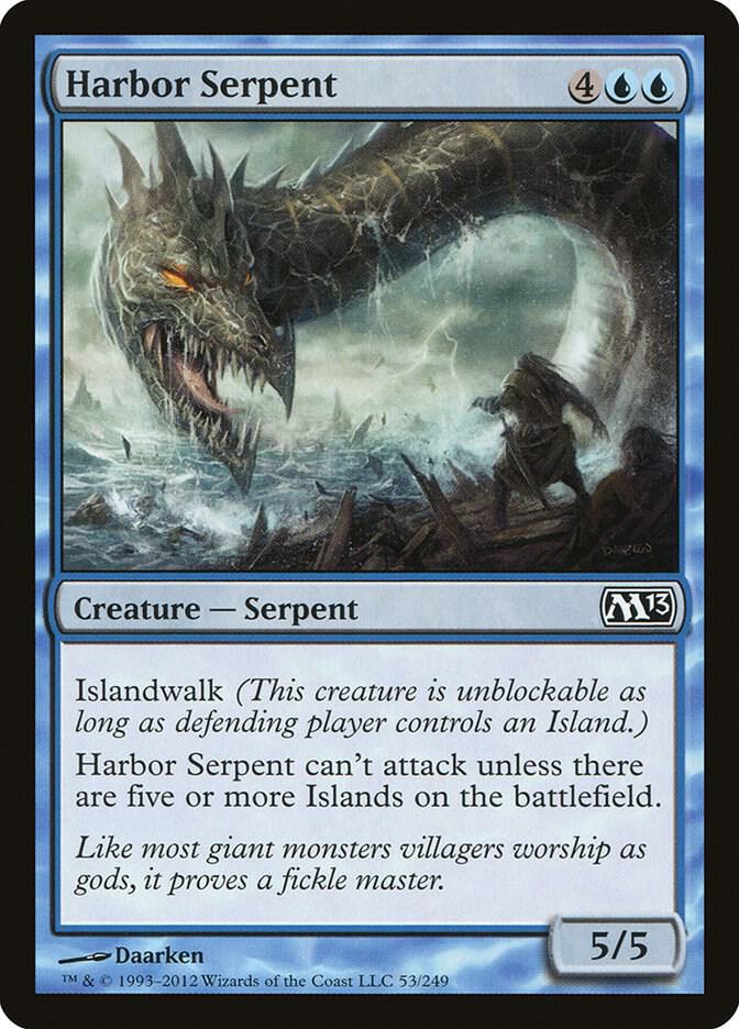 Harbor Serpent [Magic 2013 (M13)] 53