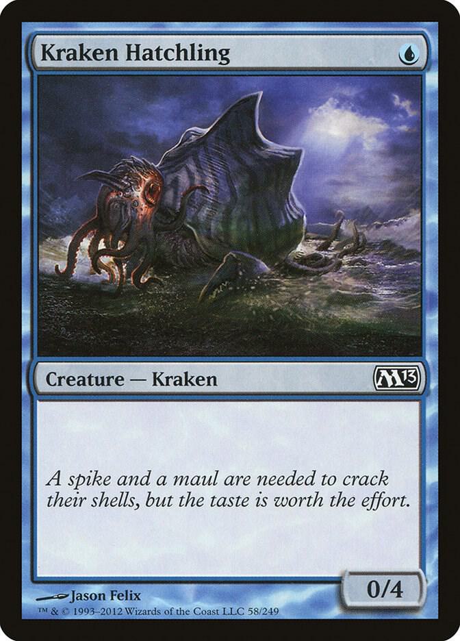 Kraken Hatchling [Magic 2013 (M13)] 58