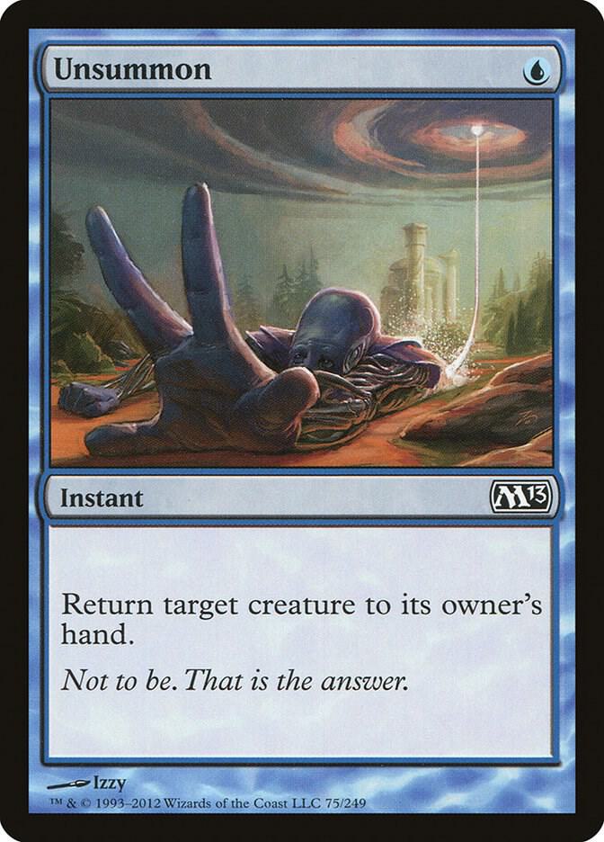 Unsummon [Magic 2013 (M13)] 75