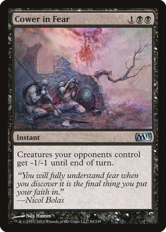 Cower in Fear [Magic 2013 (M13)] 84