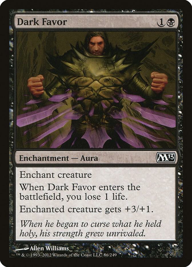 Dark Favor [Magic 2013 (M13)] 86