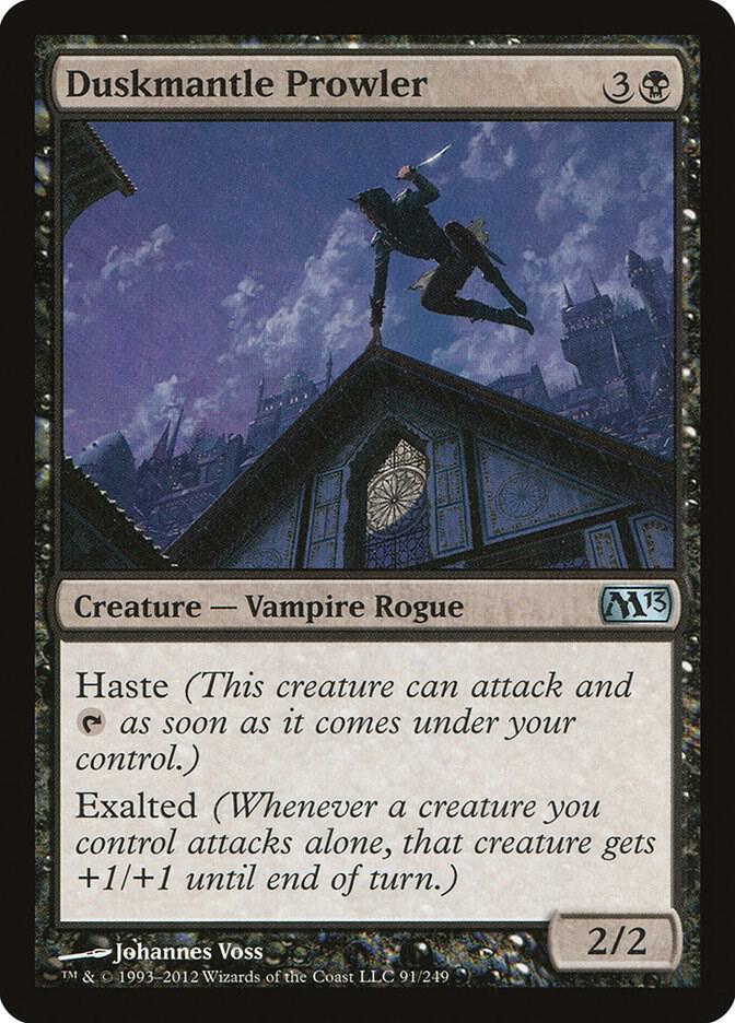 Duskmantle Prowler [Magic 2013 (M13)] 91