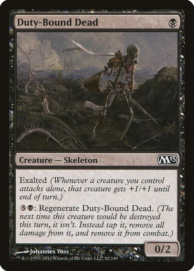 Duty-Bound Dead [Magic 2013 (M13)] 92