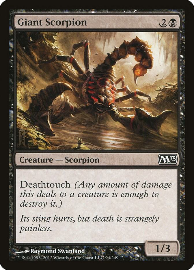 Giant Scorpion [Magic 2013 (M13)] 94