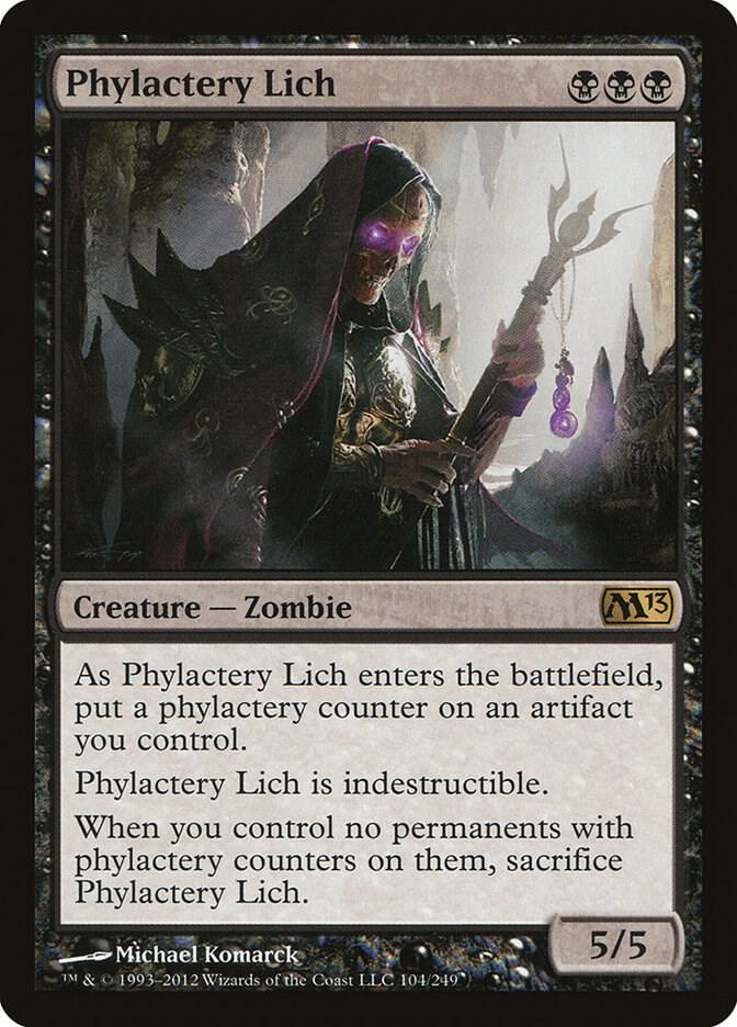 Phylactery Lich [Magic 2013 (M13)] 104