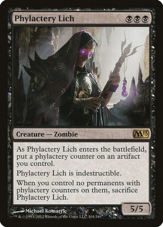 Phylactery Lich [Magic 2013 (M13)] 104
