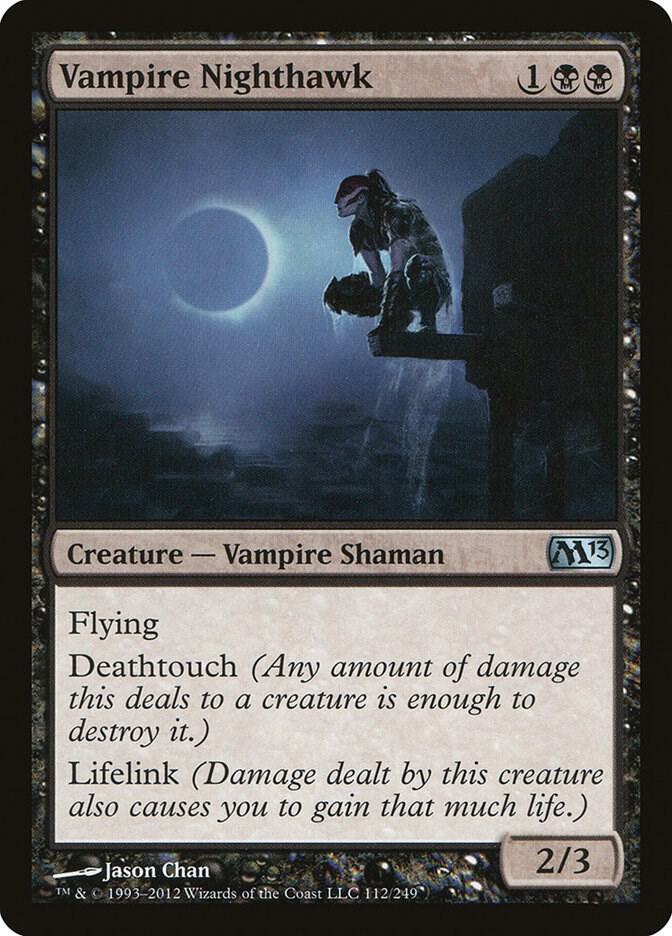 Vampire Nighthawk [Magic 2013 (M13)] 112
