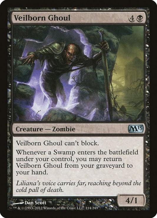Veilborn Ghoul [Magic 2013 (M13)] 114