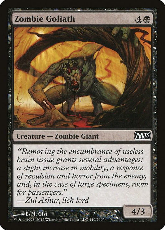 Zombie Goliath [Magic 2013 (M13)] 119