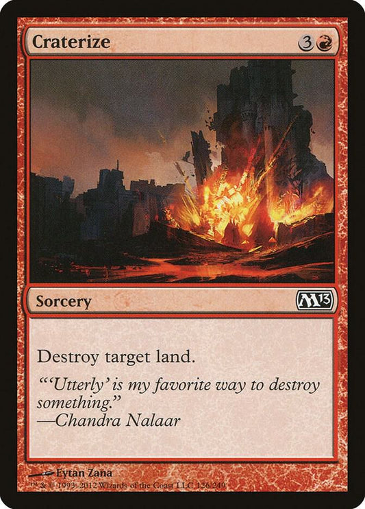 Craterize [Magic 2013 (M13)] 126