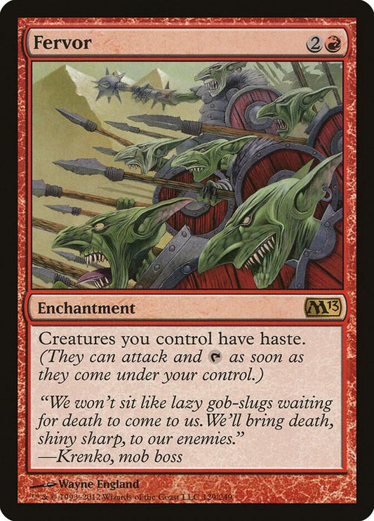 Fervor [Magic 2013 (M13)] 129