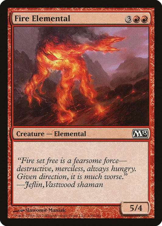 Fire Elemental [Magic 2013 (M13)] 130