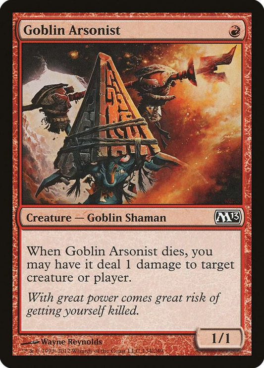 Goblin Arsonist [Magic 2013 (M13)] 134