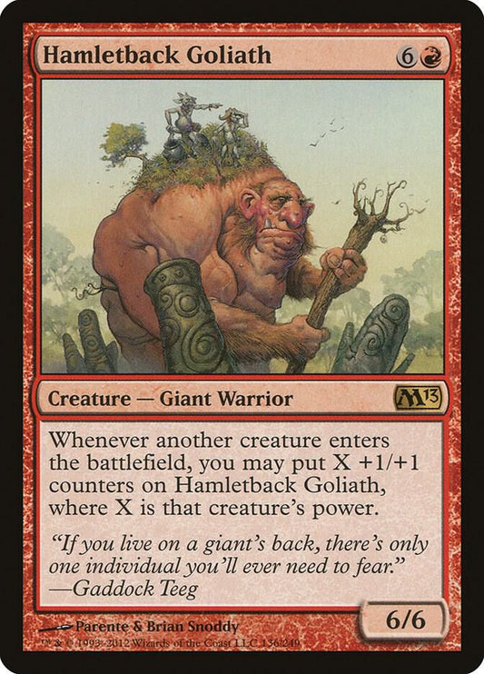 Hamletback Goliath [Magic 2013 (M13)] 136