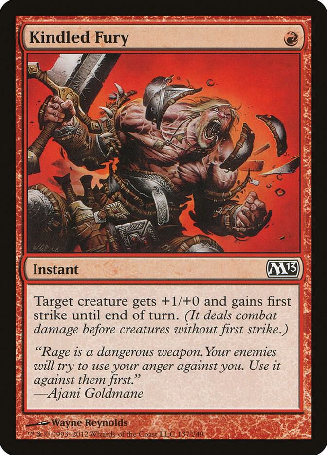 Kindled Fury [Magic 2013 (M13)] 137
