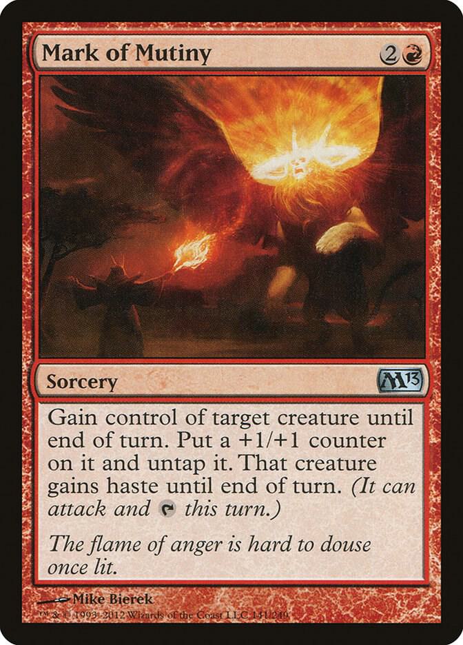 Mark of Mutiny [Magic 2013 (M13)] 141