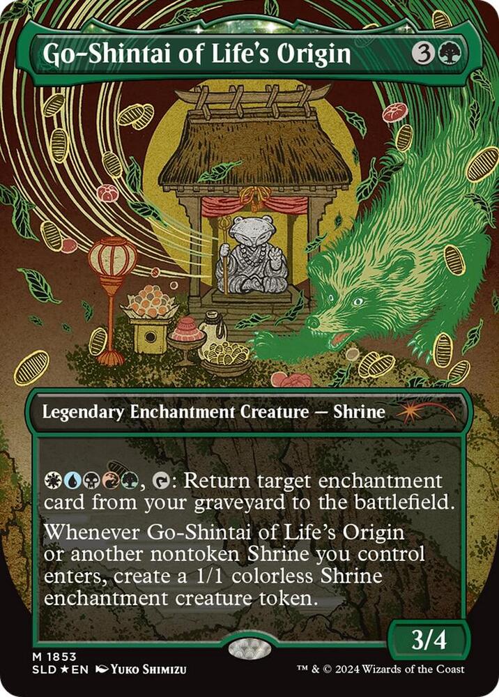 Go-Shintai of Life's Origin (Display Commander) - Thick Stock [Secret Lair Drop Series] 1853