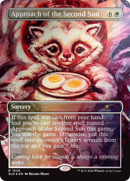 Approach of the Second Sun (Rainbow Foil) [Secret Lair Drop Series] 1826