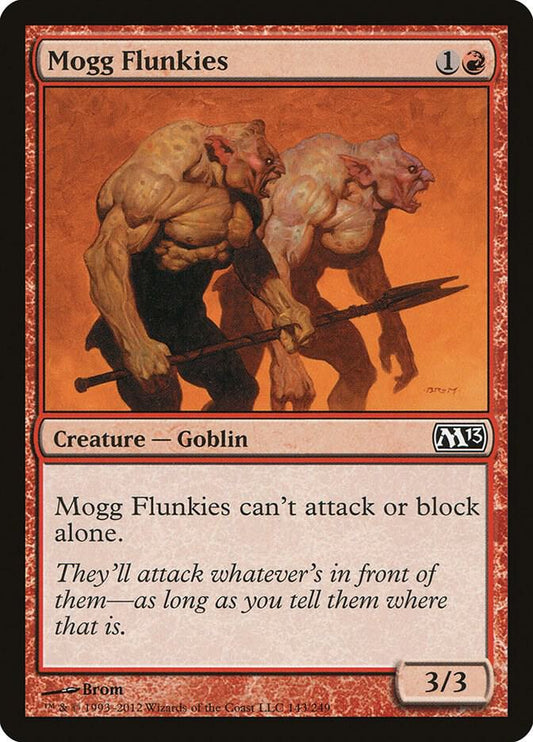 Mogg Flunkies [Magic 2013 (M13)] 143